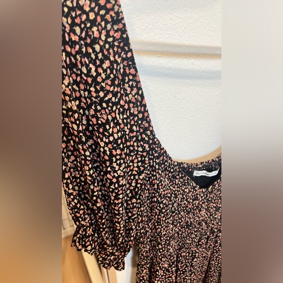 Abercrombie Fall Floral Midi Dress - Picture 4 of 6